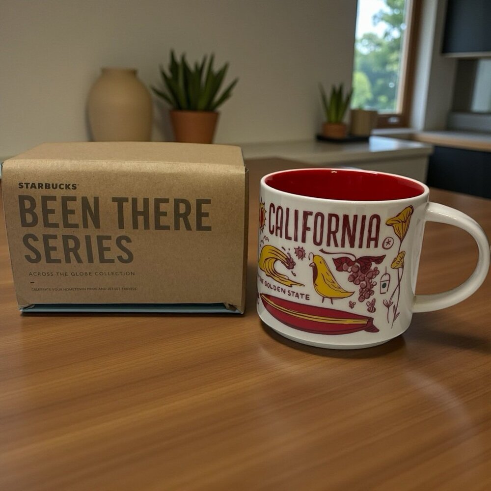 Starbucks Been There Series 14 fl oz Coffee Mug CALIFORNIA In Box